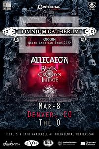 ANCHORS AWEIGH PRESENTS: Omnium Gathering with Allegaeon, Black Crown Initiate, and WarCrown
