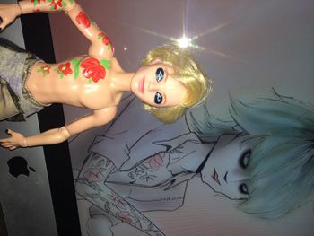 Ever After High's Alistair doll was used to create Mexy.
