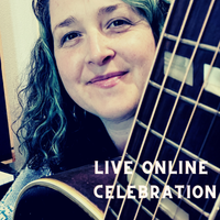 Ticket to live online celebration with Briget - Wed, June 1, 7:00 PM
