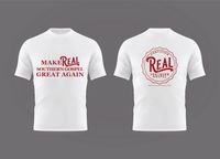 Make Southern Gospel Great Again Tshirt- (white shirt w/ red design)