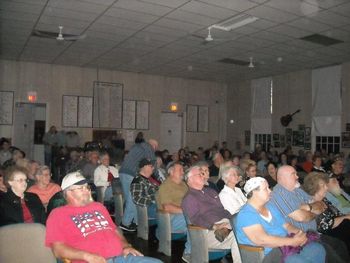 Wonderful Pennyroyal audience at Lorraine Jordan and Carolina Road and The Sheppard Brothers show

