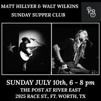 Matt Hillyer song swap with Walt Wilkins 