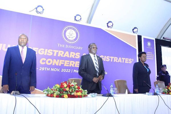 THE OPENING CEREMONY OF THE ANNUAL REGISTRARS AND MAGISTRATES CONFERENCE 2022 