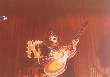 dressed up as Ace Frehley when I was 15:)
