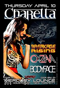CHARETTA w/ Breakage Rising, Oxzana & Bodyface