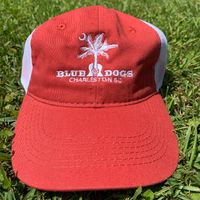 Blue Dogs Charleston Trucker Hat - Red