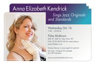 Anna Elizabeth Kendrick sings jazz/pop at Flute!