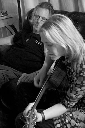with Jon-Pousette Dart, Natick, MA 2010 photo by Cynthia Dobe
