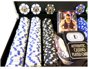 Dangerous Devil Custom Pokers Chip & Playing Card Set! (One of One set!)