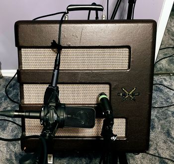 Fender Excelsior Amp for guitar tracking

