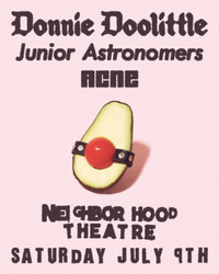 Donnie Doolittle, Junior Astronomers, Acne