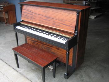 1935 Remington after Refinishing, This piano had great sound and tone.
