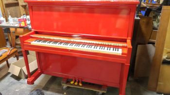 1908 Knabe done in high gloss red
