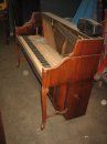 1952 Kimball artist Console, as it looked when we got it, a pile of parts
