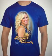 T-shirt - Rhonda Vincent - Blue