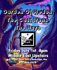 Garden Of Hedon Live At the middle east cafe