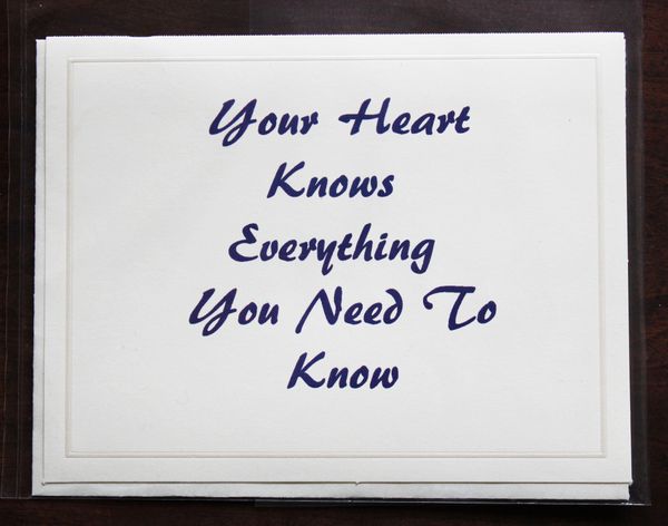 Your Heart Knows