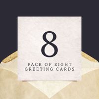 Pack of 8 Greeting Cards