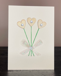 Heart Bouquet Greeting Card