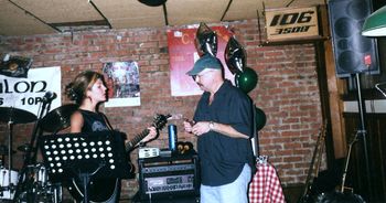 My First CD Party, 1999, With the Late/Great Mike Meldrum

