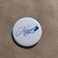 White Nayeli Logo Small Button
