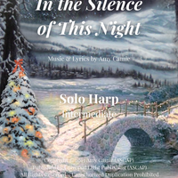 In the Silence of This Night - Solo Harp (with lyrics)