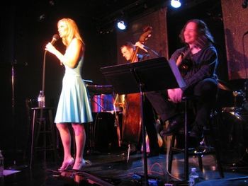 Allison and Chris Beisterfelt at The Triad, NYC
