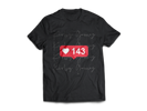 black 143 kirby t-shirt 