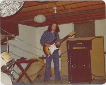 Utica, NY 1973(?) with my first band, Atmosphere
