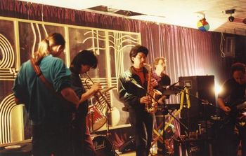 Identity Crisis with Cui Jian and unidentified saxophonist, Citly All-Night Club, Beijing 1991
