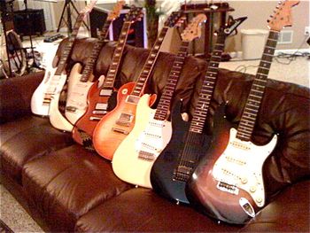 The electric guitar collection
