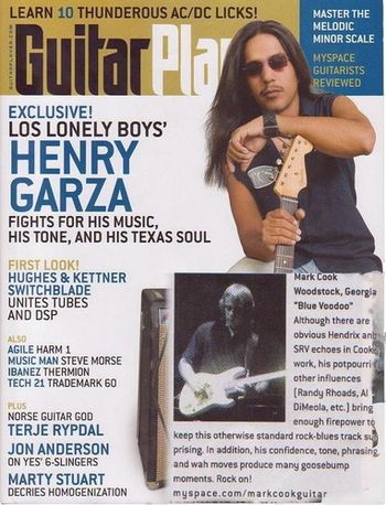 I was featured in this issue of "Guitar Player" magazine.
