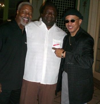 drummer Leon Joyce,will and Tom "Jamaica funk "Brown after our gig
