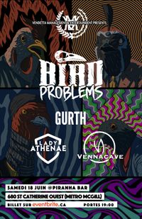 GURTH w/ Bird Problems, Lady Athenae, Vennacave