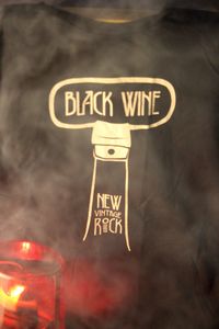 Original Black Wine tee shirt (X-tra Large)