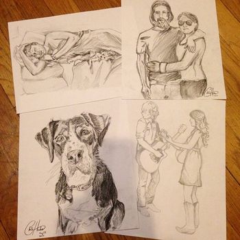 Commissioned Drawings
