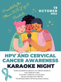 Karaoke Night- Fundraiser for Cervical Cancer Awareness