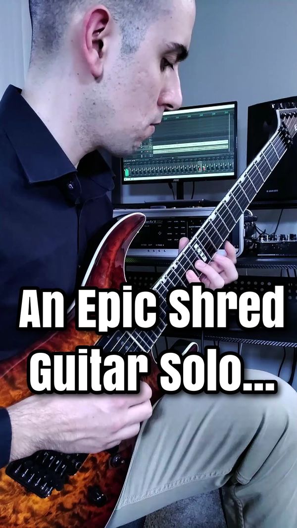 An Epic Shred Guitar Solo