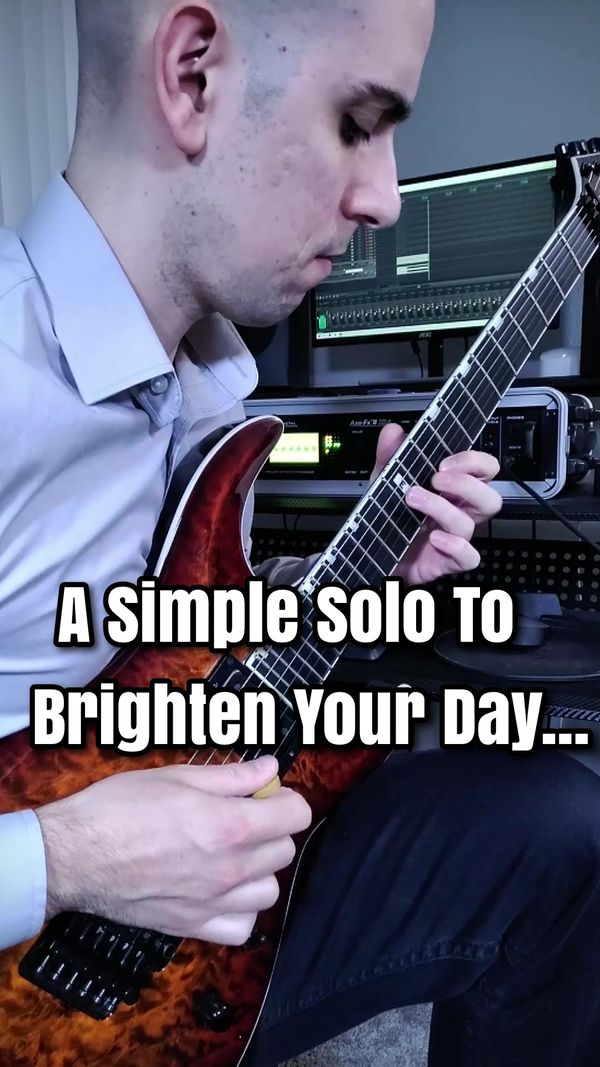 A Simple Solo To Brighten Your Day