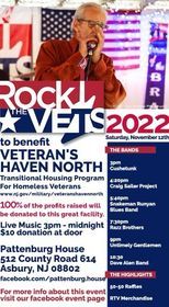Rock the Vets 2022 Benefit - Brad Vickers special guest with The "Snakeman" Runyan Band