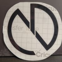 5" Symbol Sticker (Black/White)