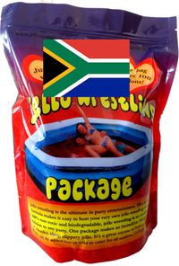 Jelly Wrestling Package inclucing postage to South Africa