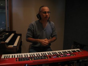 Jeff in the studio
