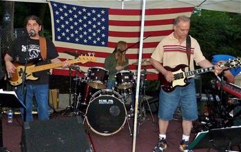 James Saluzzi sitting in, Party at Lou's Hilsdale NJ 6-11-11
