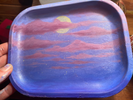 Customizable Hand-Painted Rolling Trays