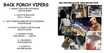 Back cover ..vipers
