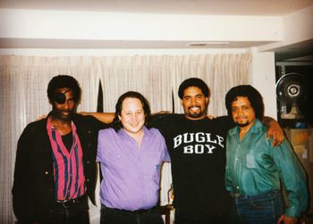 Charlie Sayles, Keith Federman, Jordan Patterson, and Bobby Parker / August 1995
