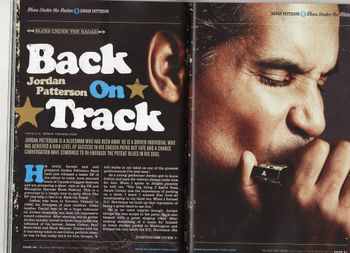 Artist Profile: JP Back On Track / Blues Matters Mag UK 2016
