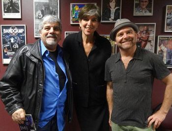 Tommy, Marcia Ball & Mighty Mike Schermer
