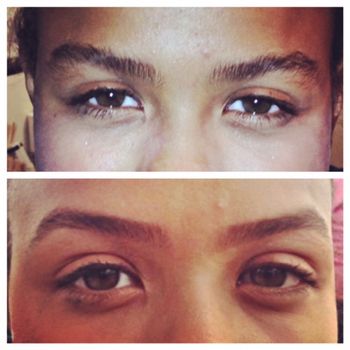 Brows Before & After
